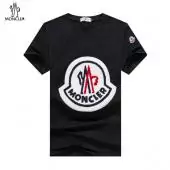 moncler unisex logo front t-shirt homme white badge logo summer